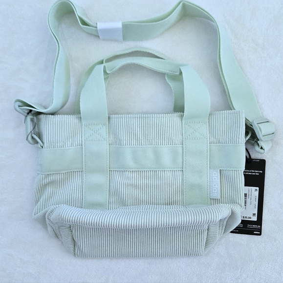 Adidas👟 Corduroy Mini Tote In Linen Green💚 - NWT - Picture 14 of 15
